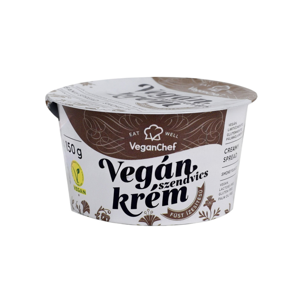 Veganchef kenhető növényi krém füst ízesítésű 150 g