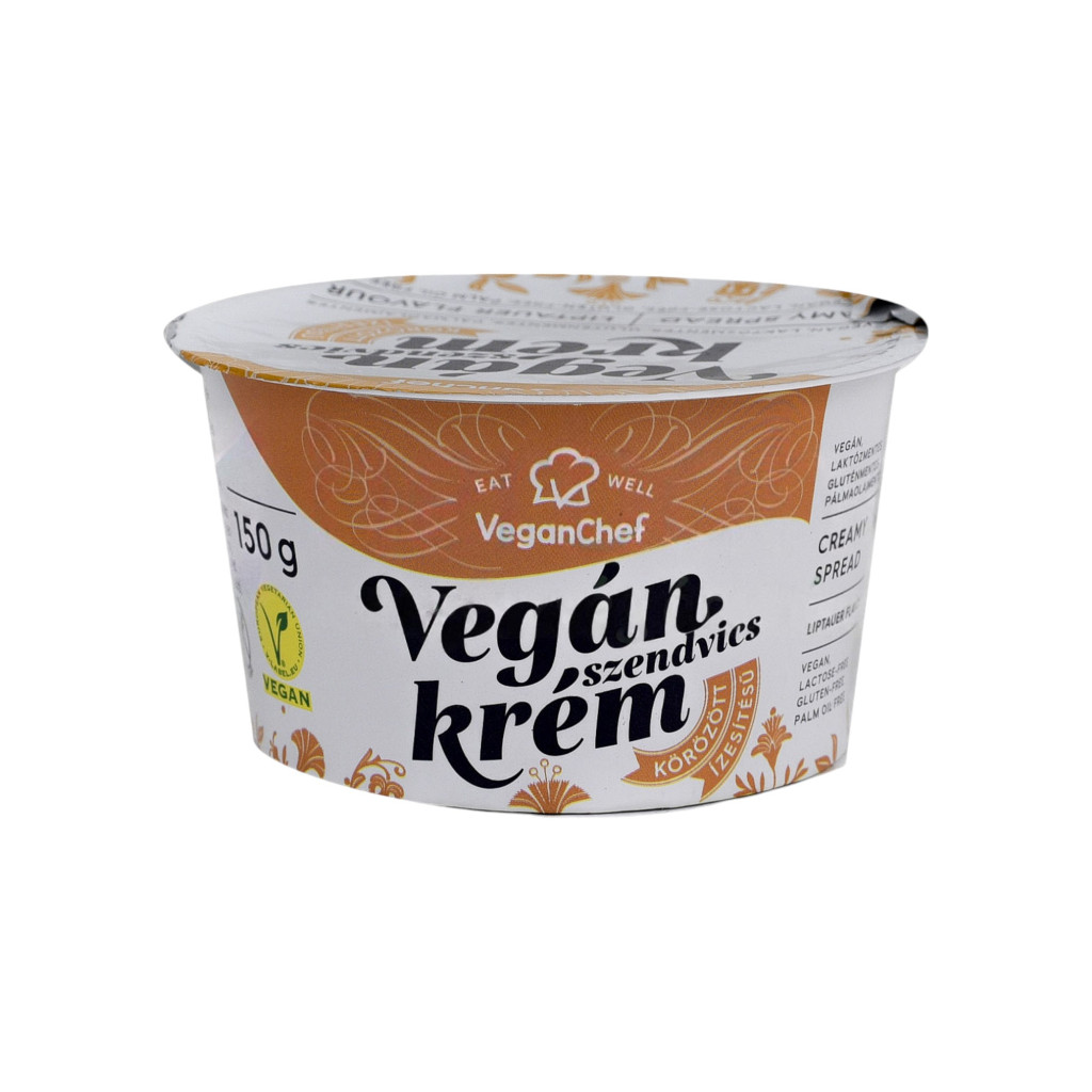 Veganchef kenhető növényi krém körözött ízesítésű 150 g