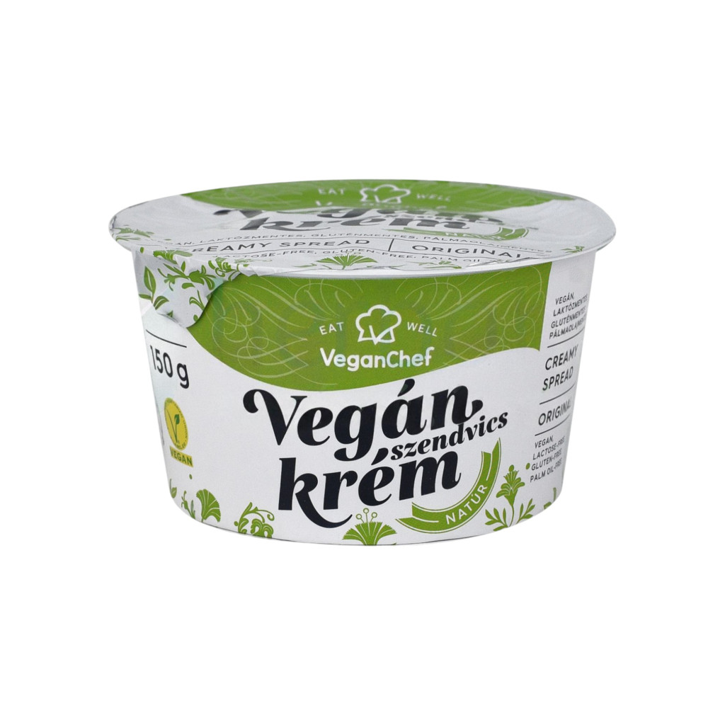 Veganchef kenhető növényi krém natúr 150 g