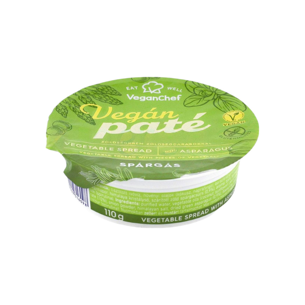 Veganchef paté zöldségkrém spárgás 110 g
