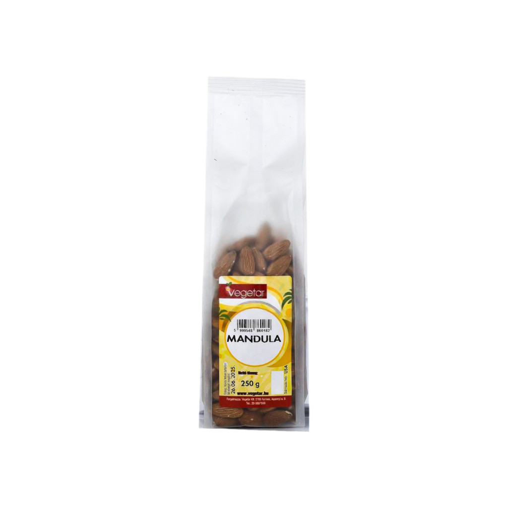 Mandle vegetariánské 250 g