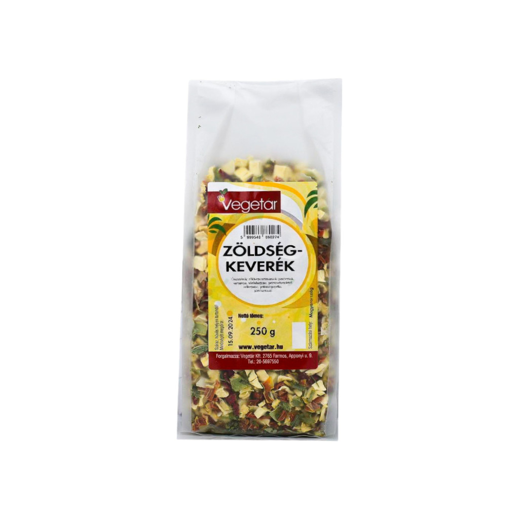 Vegetár vegi vegetáriánus zöldségkeverék 250 g
