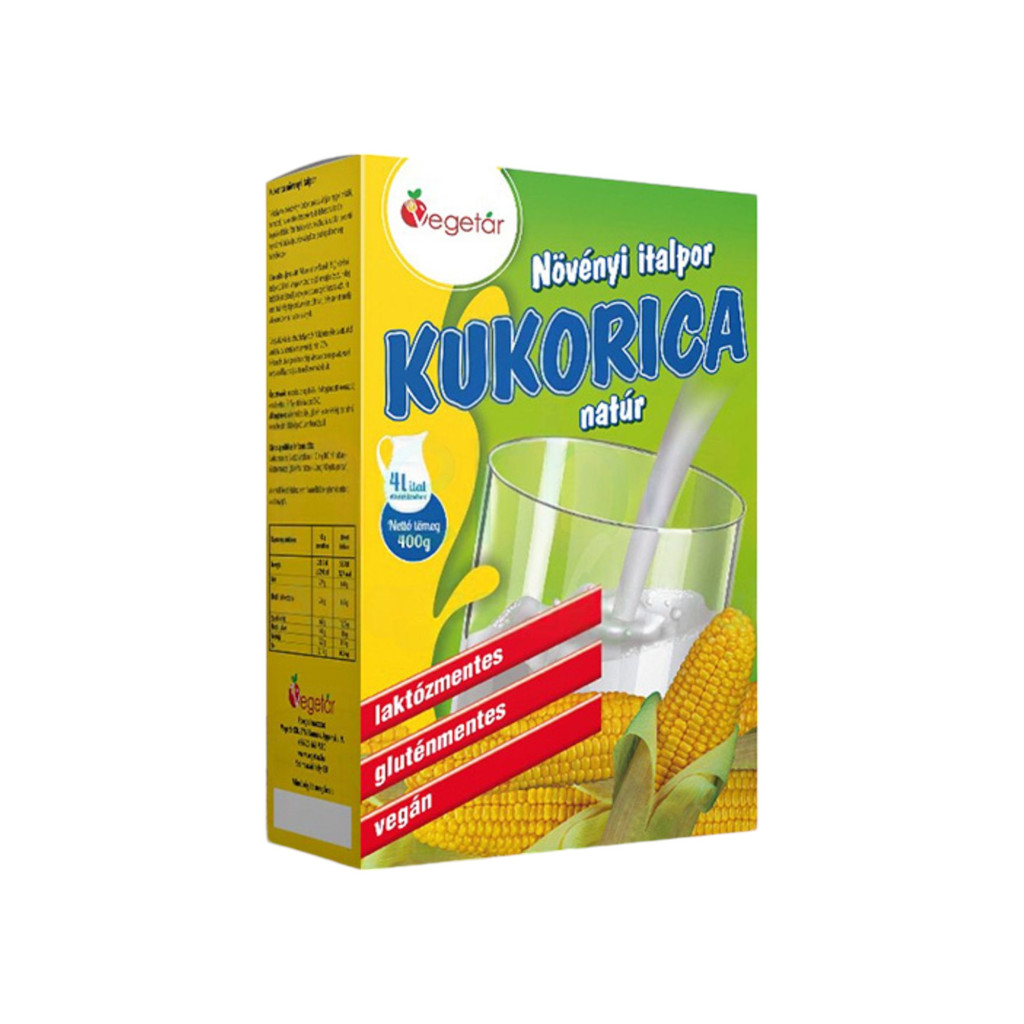 ROSTLINNÝ PROTEÍNOVÝ NÁPOJ Z KUKURICE PRÍRODNÝ 400 g