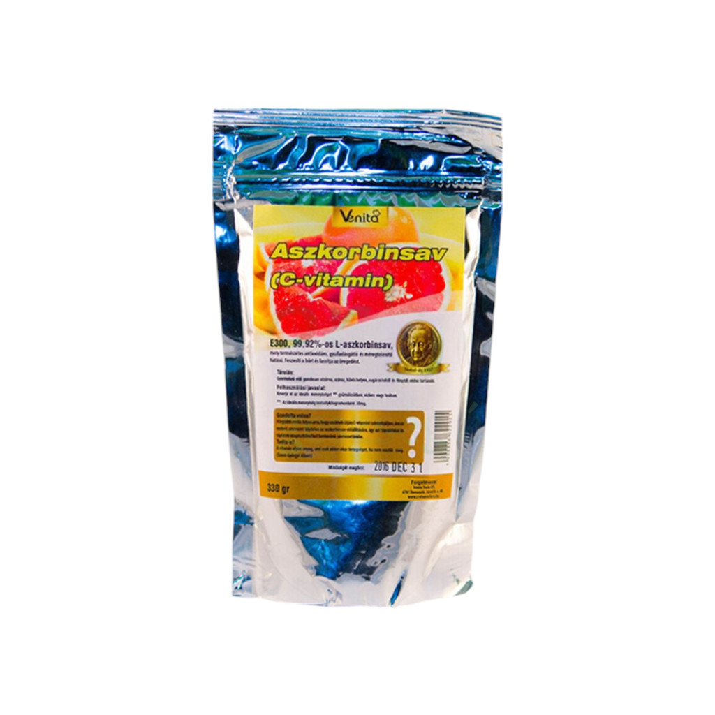Venit cu acid ascorbic 330 g