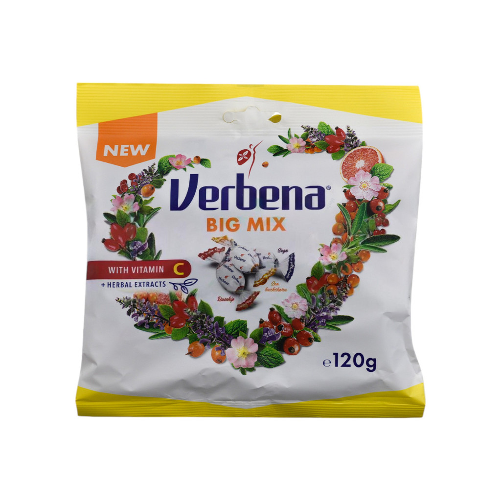 Verbena cukorka big mix 120 g