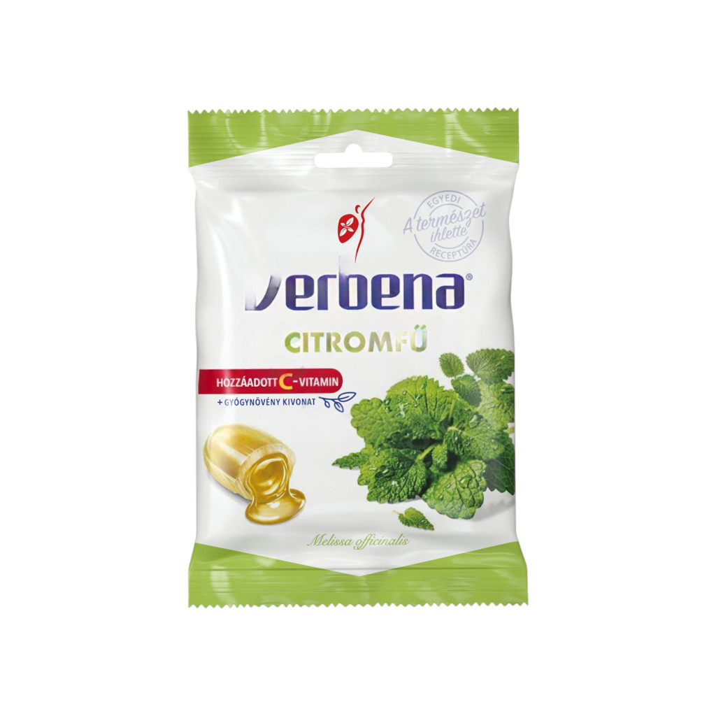 Bomboană cu zahăr de lămâie Verbena 60 g