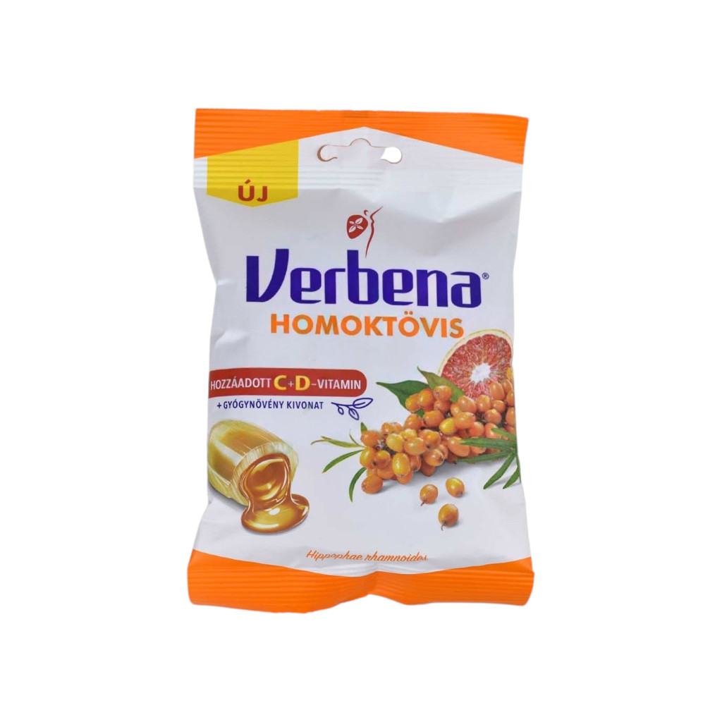 Verbena cukorka homoktövis 60 g