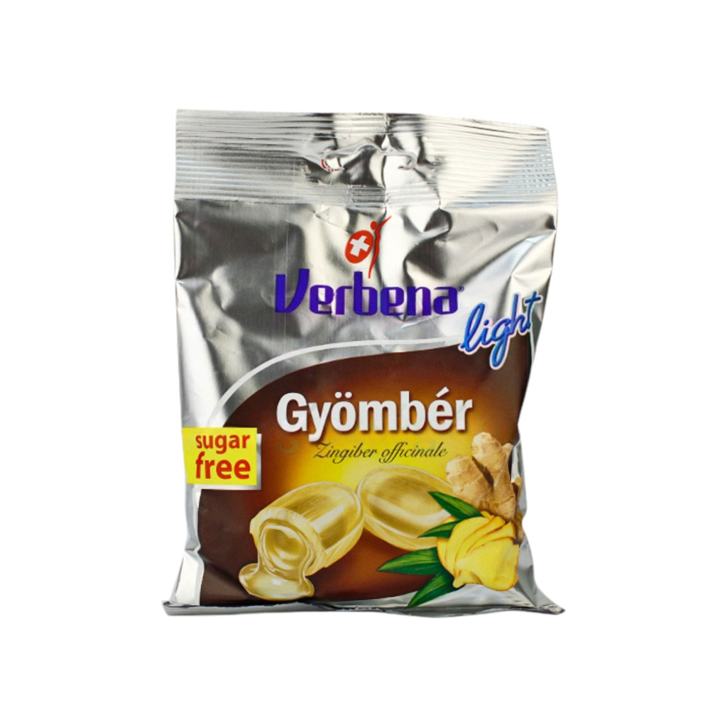 Verbena Sugar Free Ginger Filled Candy 60 g