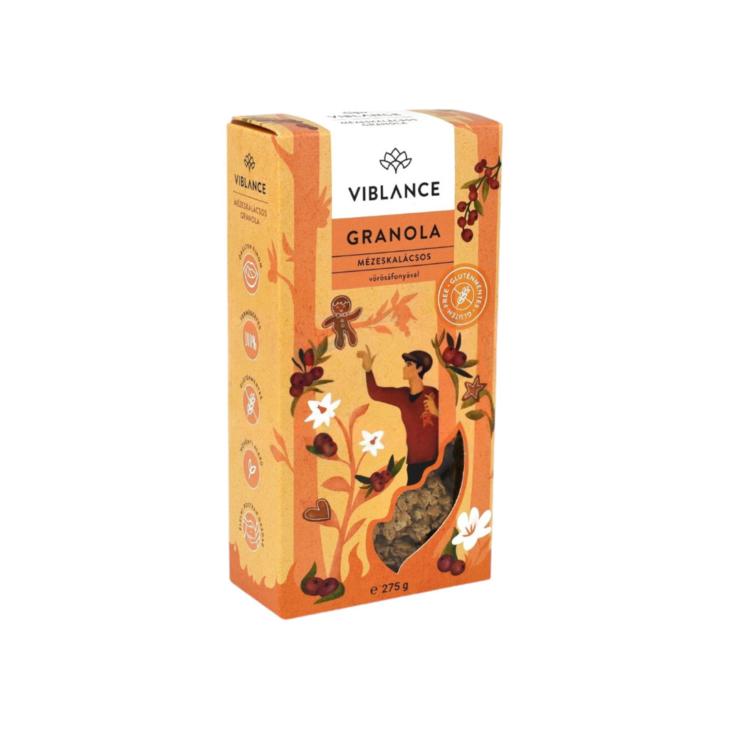 Viblance granola mézeskalácsos 275 g