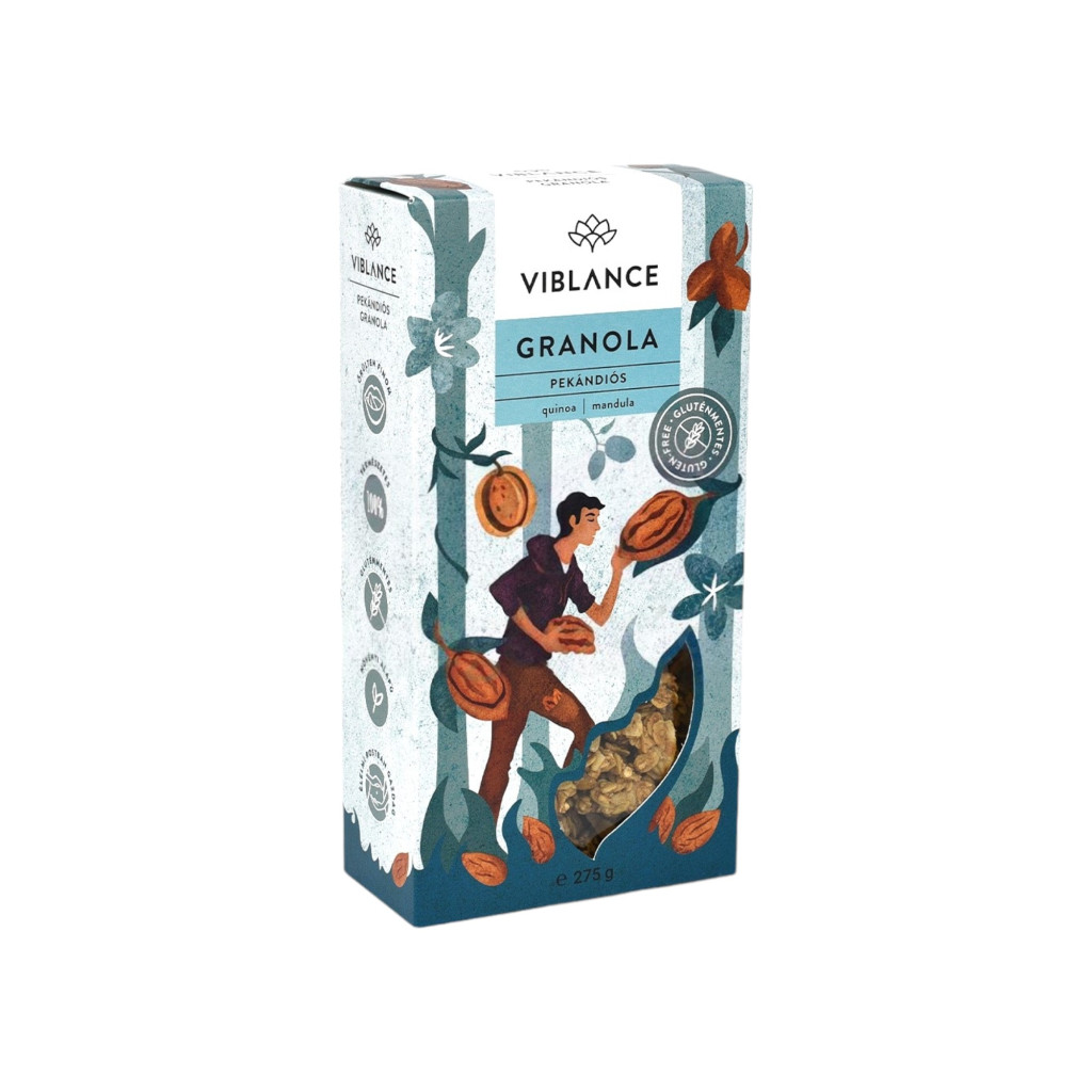 Prażona mieszanka musli z quinoa, orzechami pecan 275 g