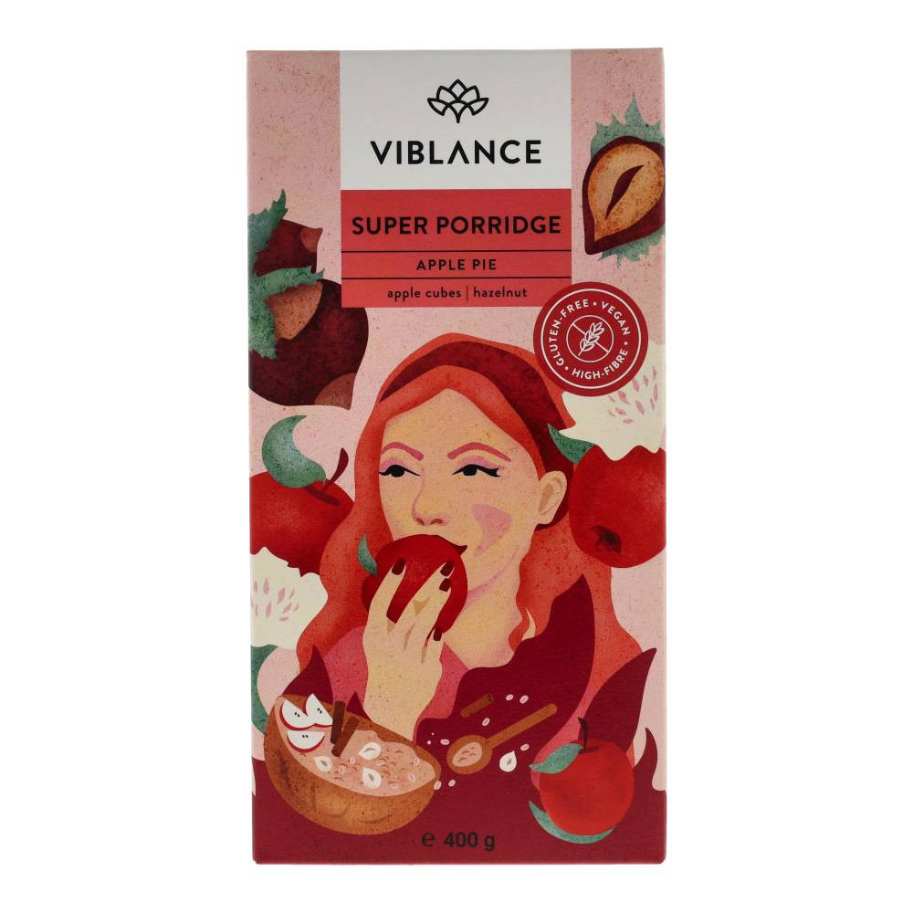 Viblance super ovesný jablečný koláč 400 g