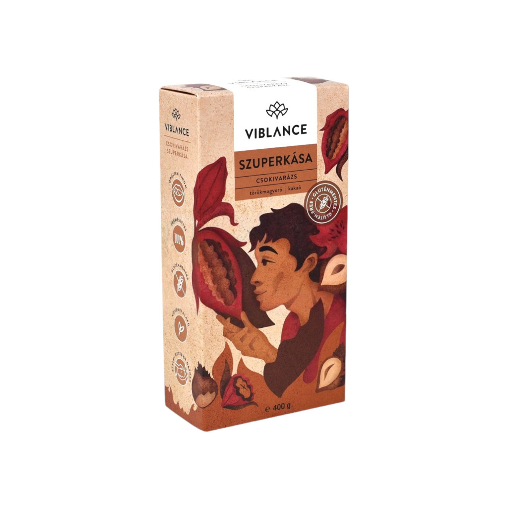 Viblance superpłatki owsiane czekoladowe czary 400 g
