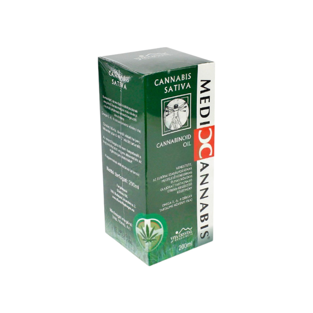ULEI DE CANNABIS CU CANNABINOIZI VITA CRYSTAL 200 ml