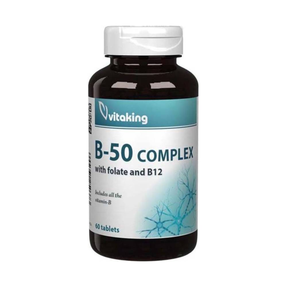 Vitaking b-50 vitamin tabletta 60 db
