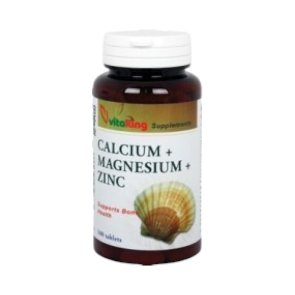 Vitaking calcium+magnesium+zinc 100 db