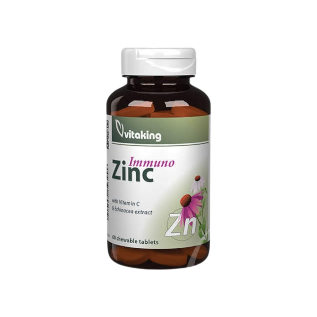 Vitamina C zinc imunitate pastile de mestecat 60 buc