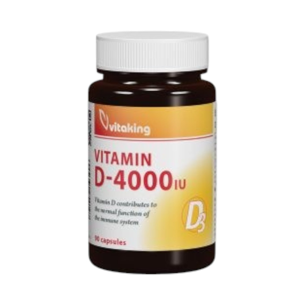 Vitaking D-4000 IU tobolky 90 ks