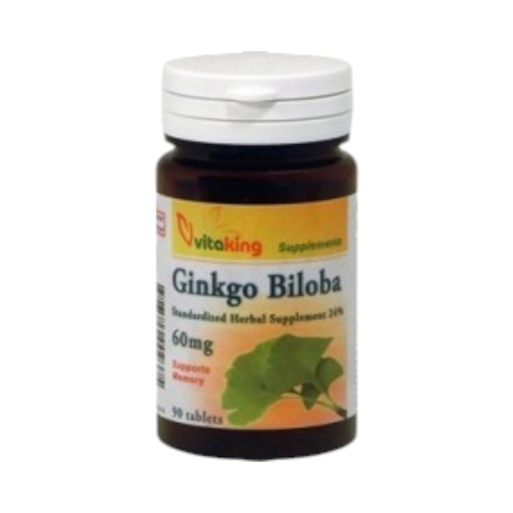 Vitaking kapsula s ginkgo biloba 60mg 90 ks