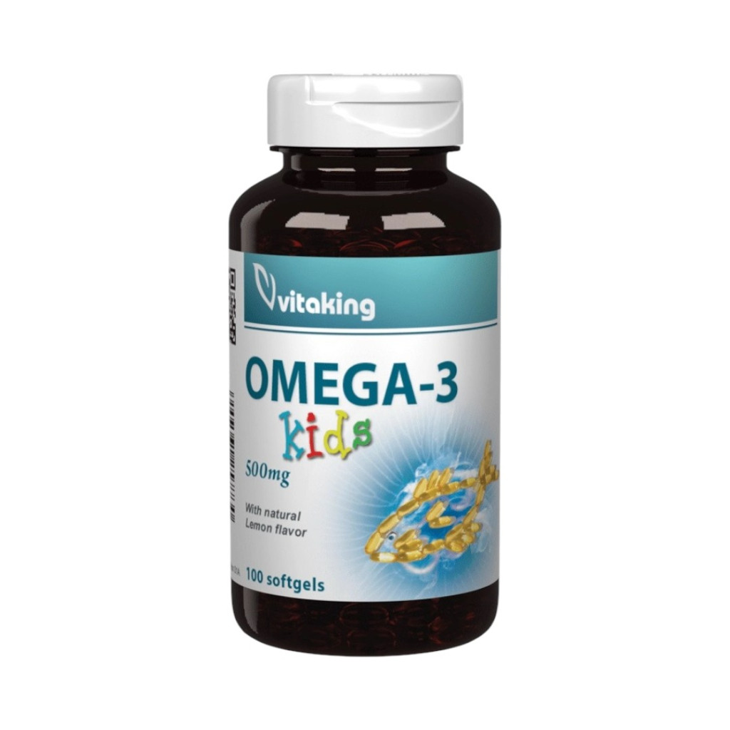 Vitaking fish oil kids 500 mg capsule 100 pcs