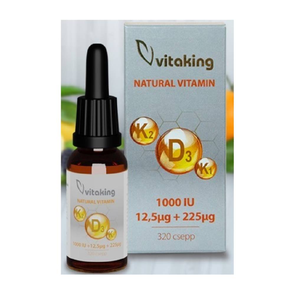 Vitamina K2+D3+K1 picături 10 ml