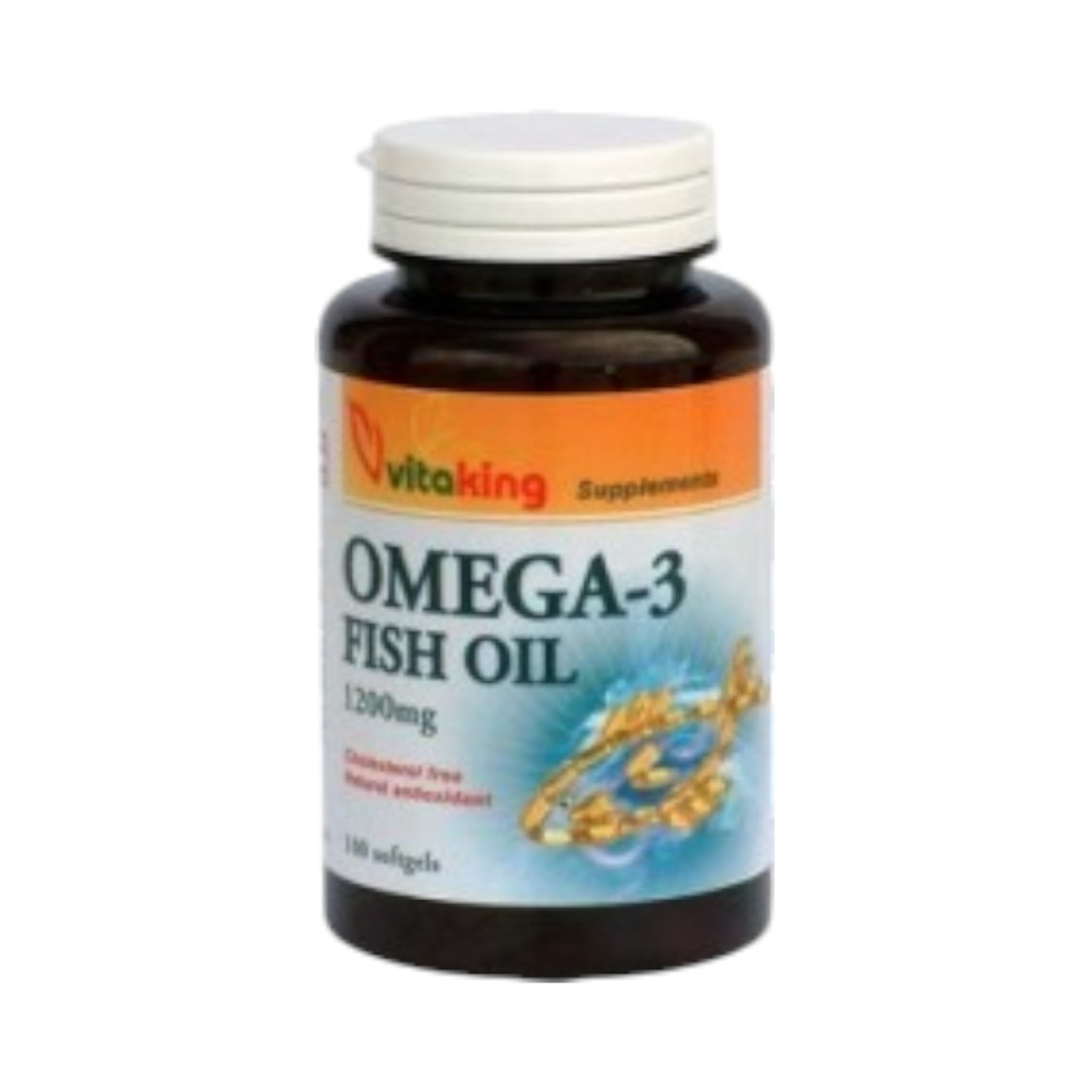 Kapsuly Vitaking Omega-3 rýbí olej 1200 mg 90 kusov