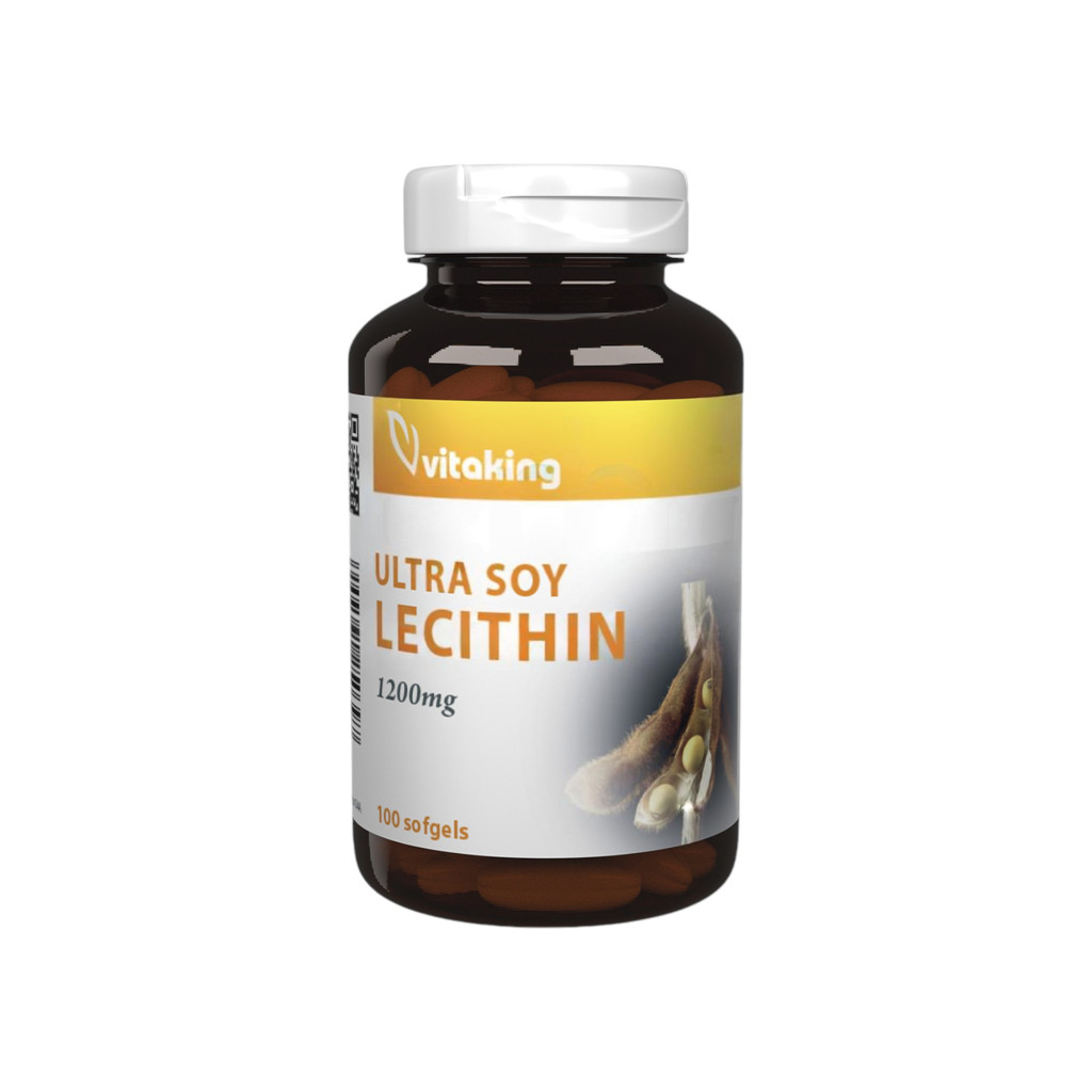 Kapsle sójového lecitinu Vitaking 1200 mg, 100 kusů