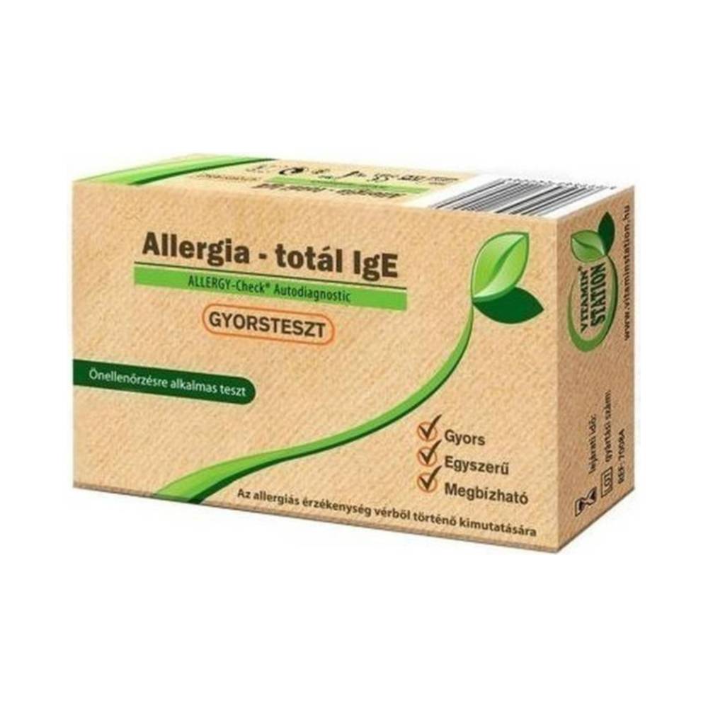Test szybki alergii całkowitej Vitamin Station 1 szt.