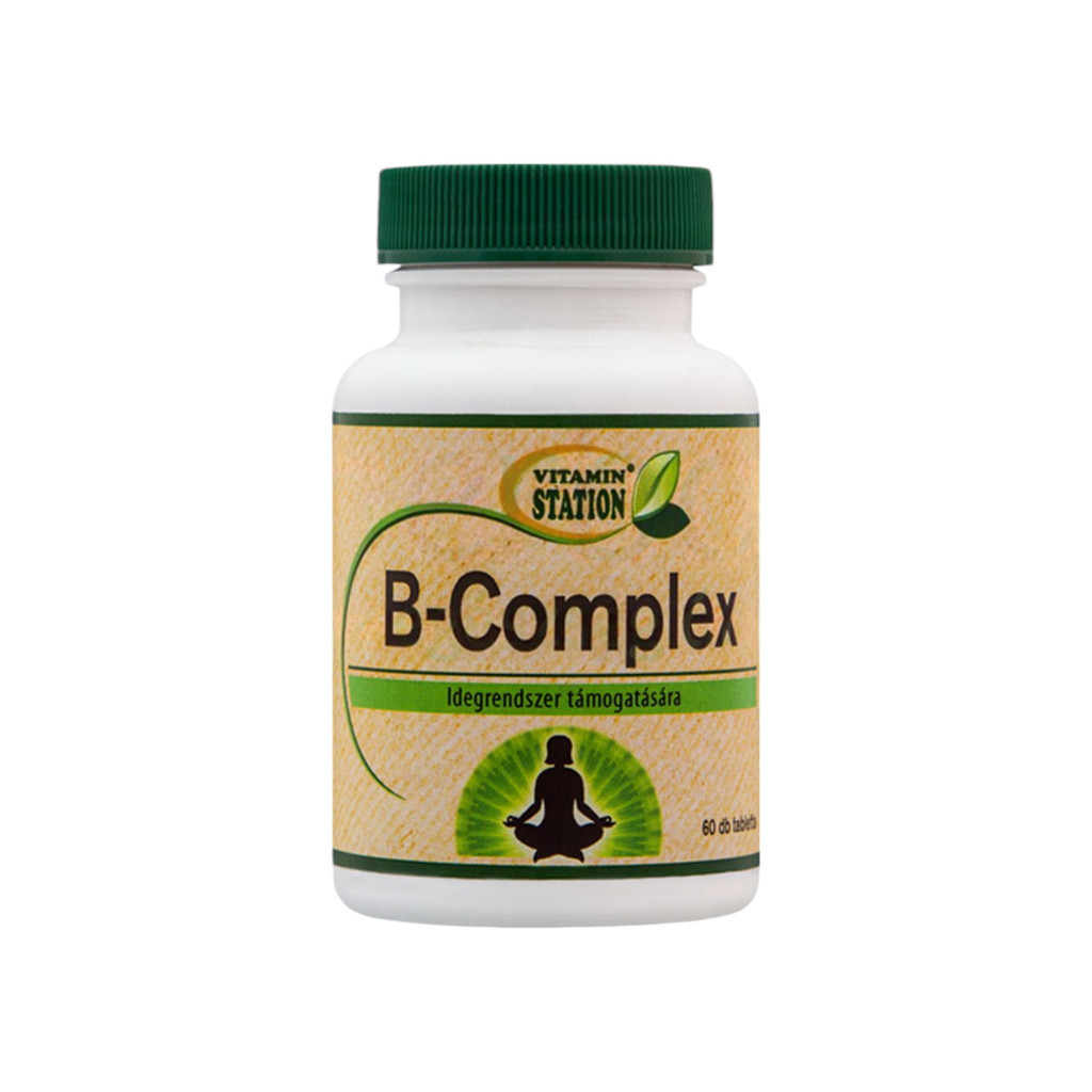 Vitamin Station b-complex tabletta 60 db