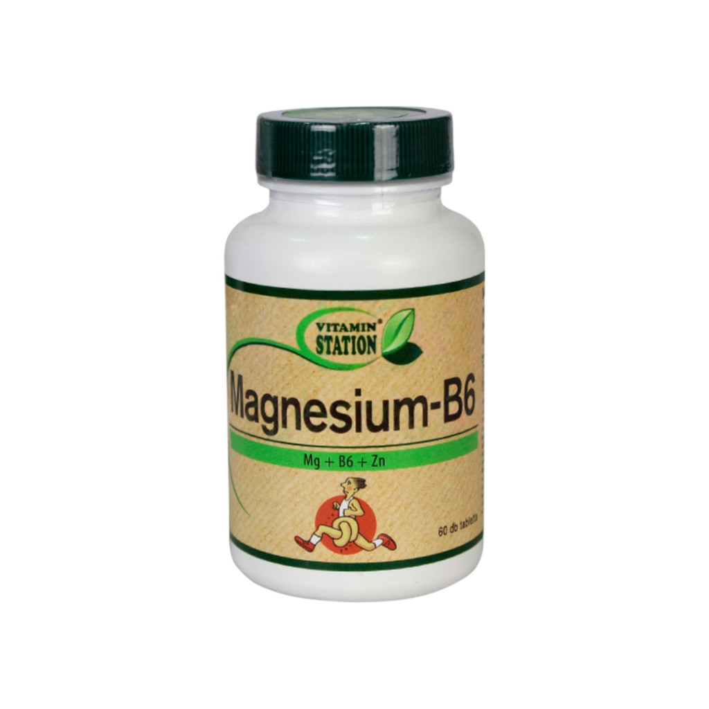 Vitamin Station magnézium b6 60 db