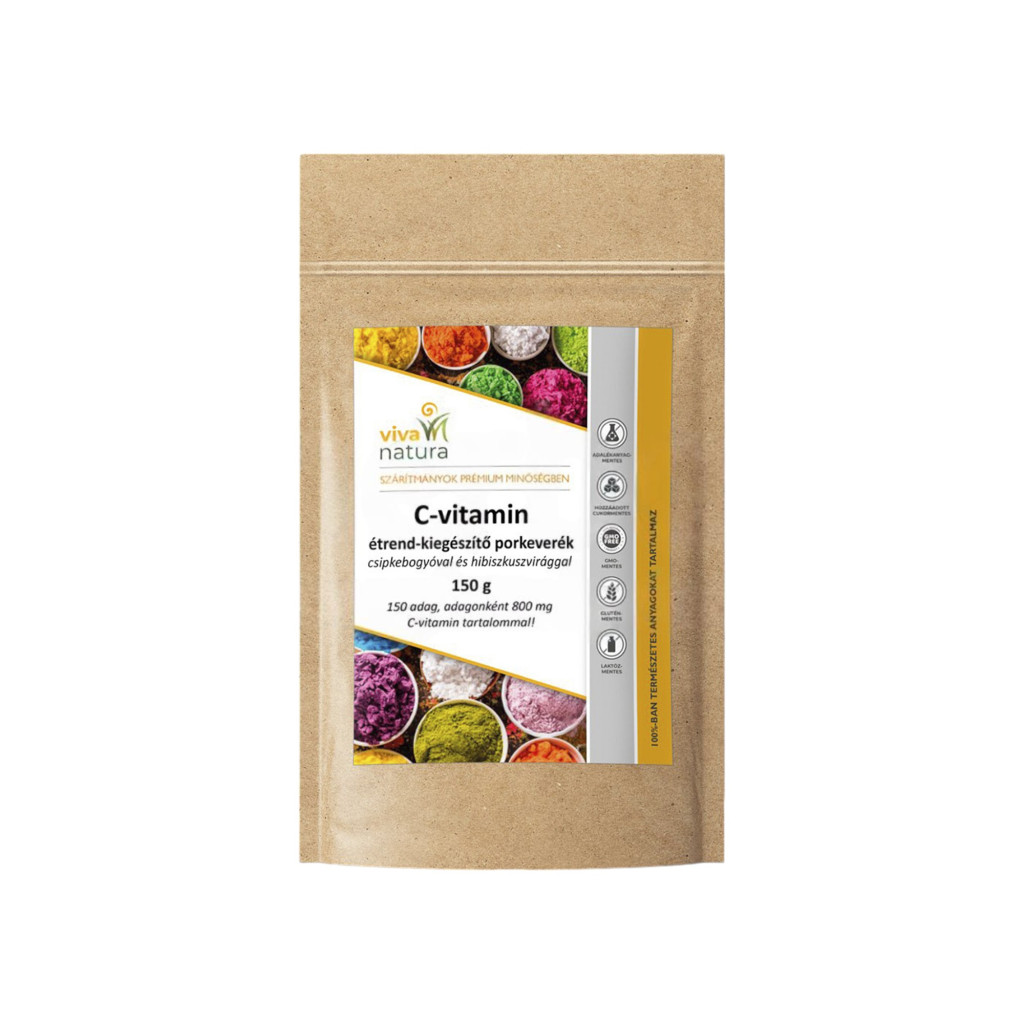Viva natura pulbere de vitamina C 150 g