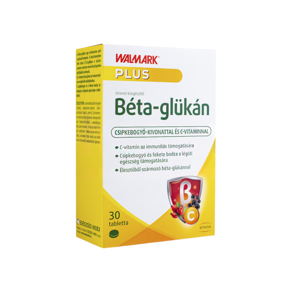 Walmark béta-glükán étrend-kiegészítő tabletta 30 db