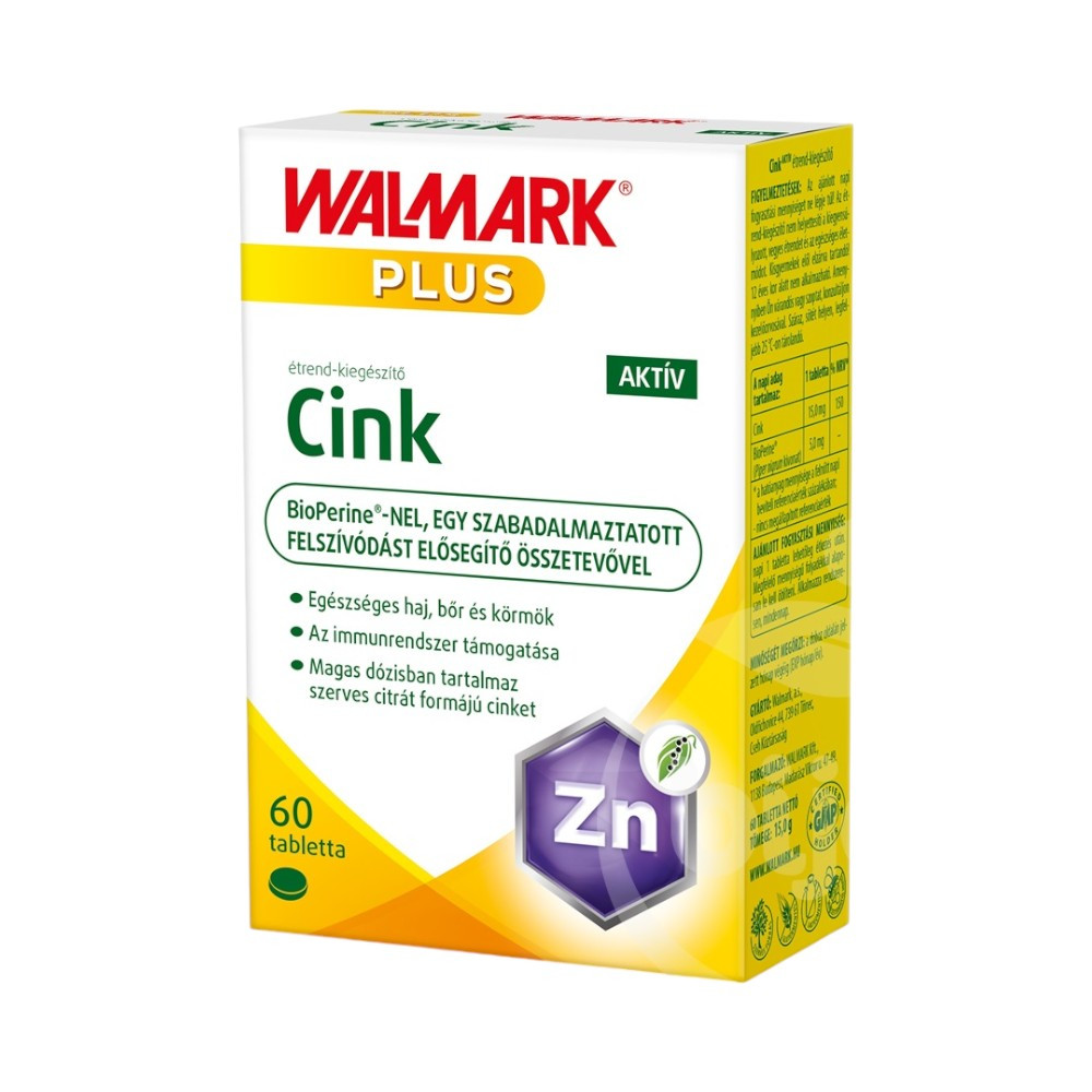 Aktives Zink von Walmark, 60 Stück