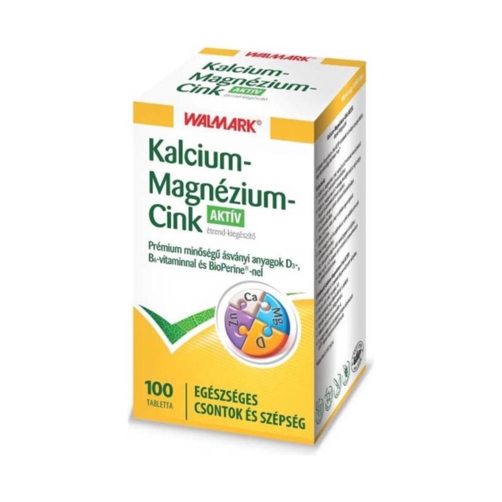 Walmark Kalzium+Magnesium+Zink aktiv 100 Stk