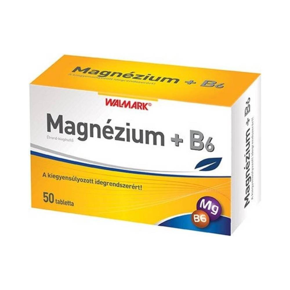 Walmark magnézium + B6 vitamín aktiv 50 tabletiek