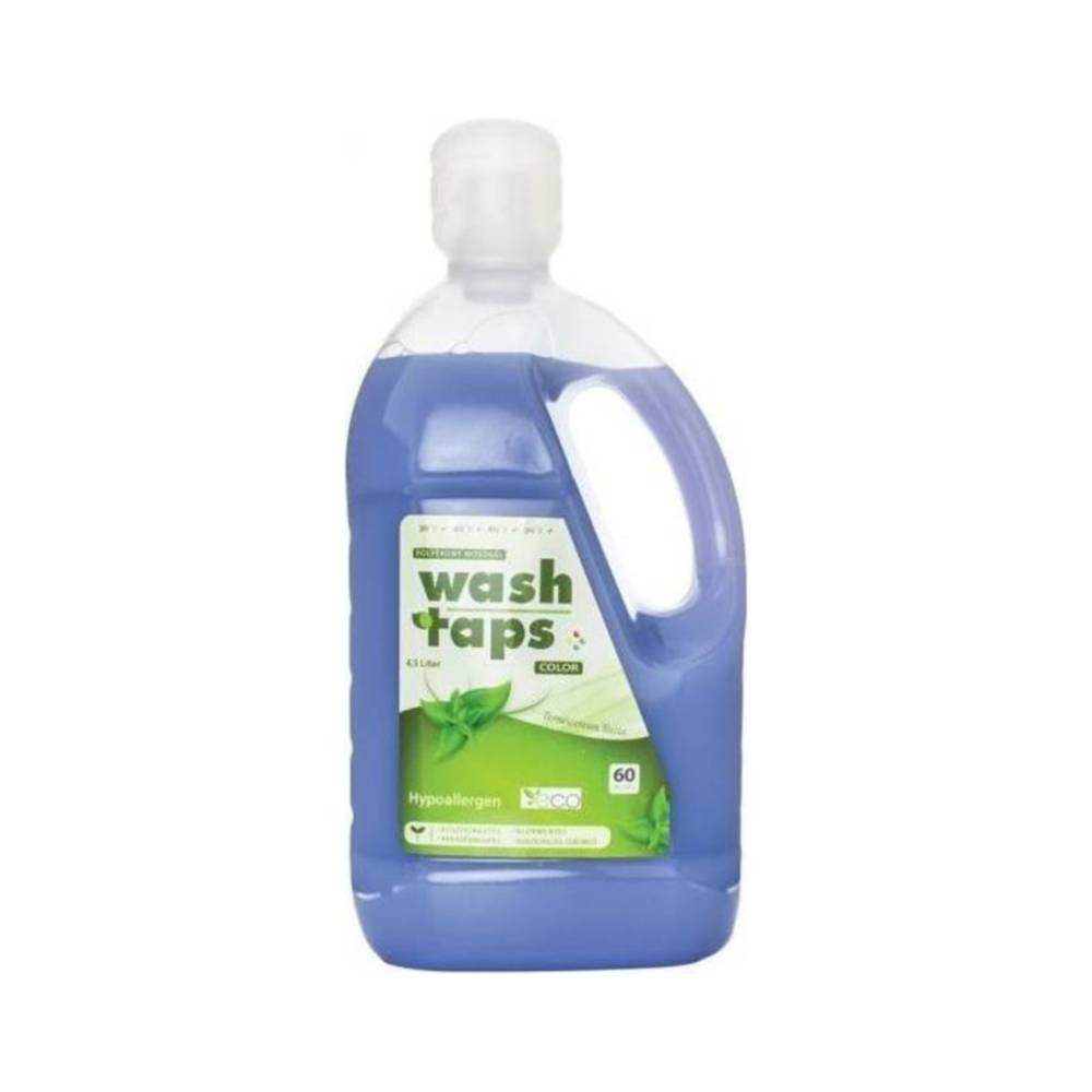 Wash Taps Laundry Detergent Gel, Purple Color, 4500 ml