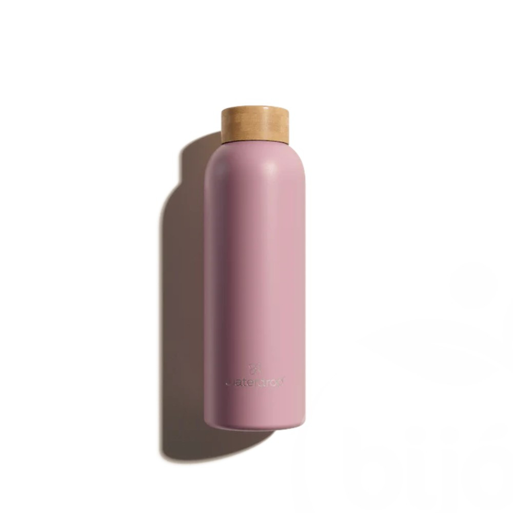 Waterdrop rozsdamentes acélkulacs pink 600ml 1 db