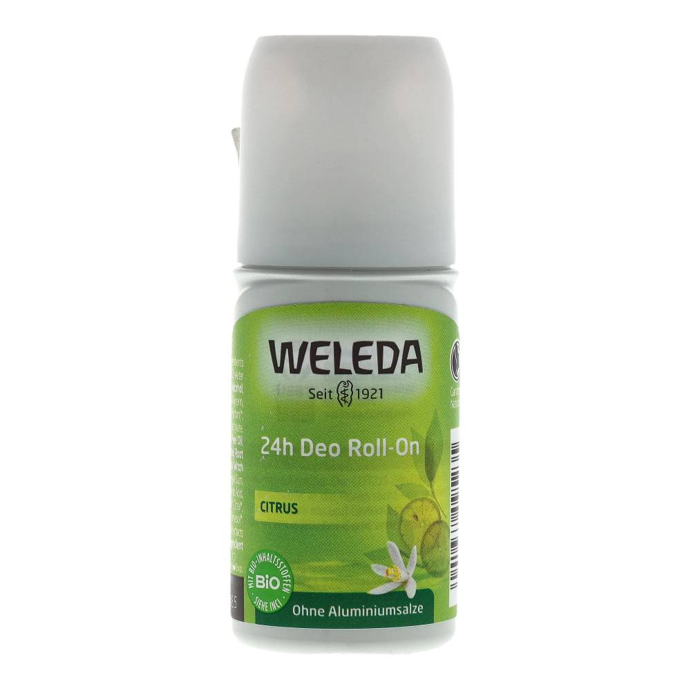 Dezodorant roll-on cu citrice Weleda 24h, 50 ml