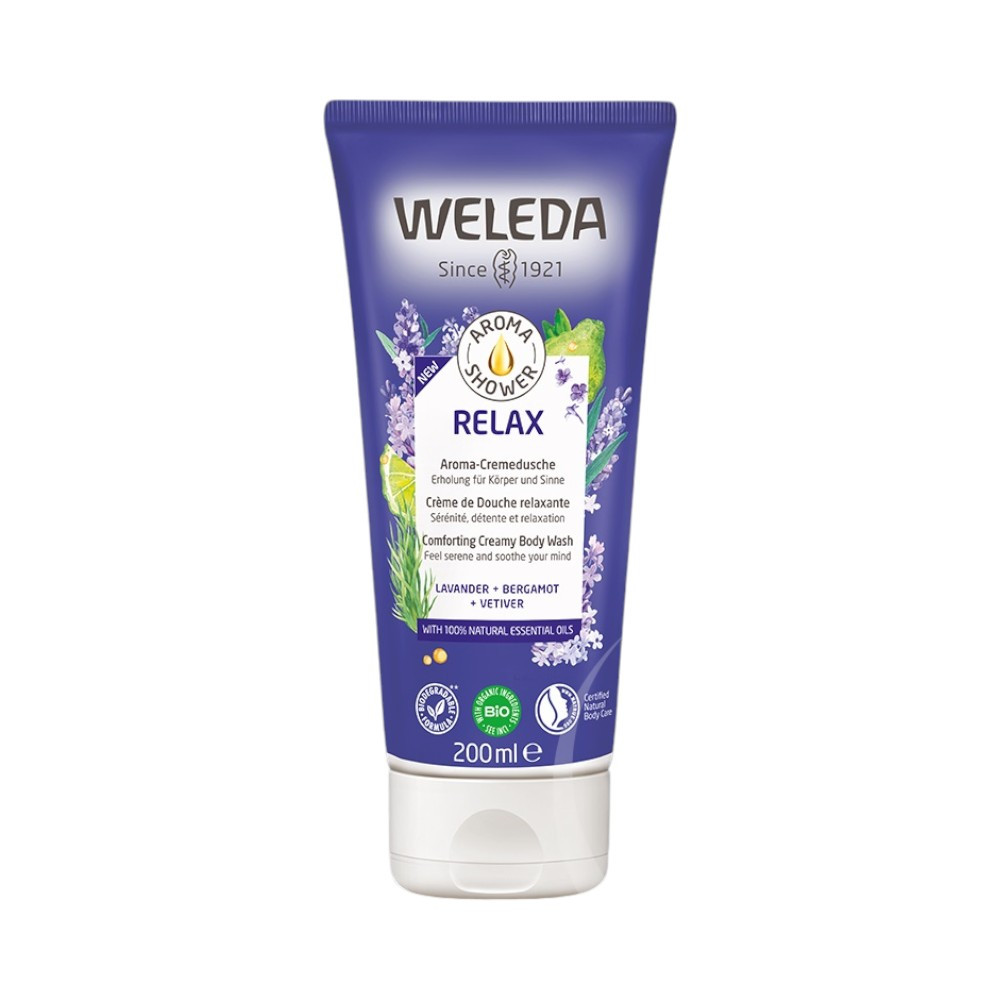 Weleda relaxáló aroma tusfürdő gél 200 ml