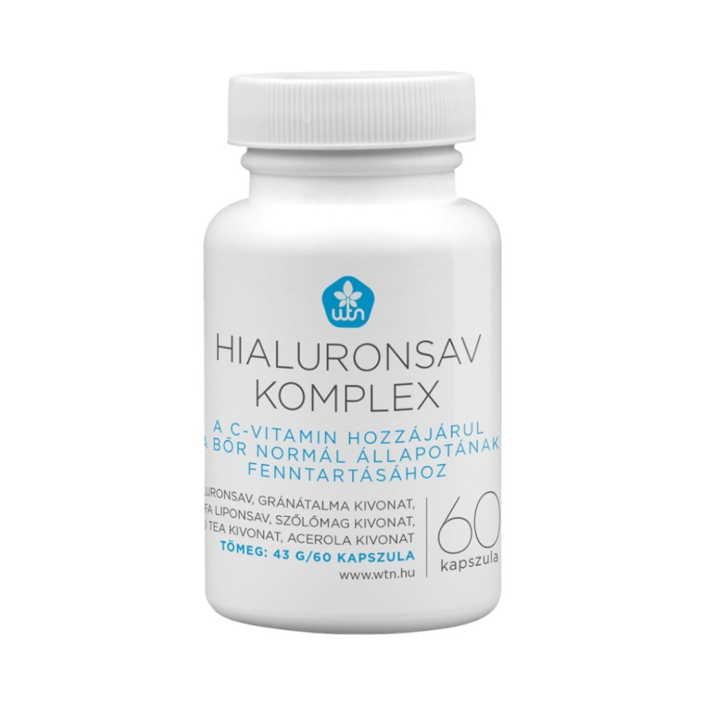 Capsule complex de acid hialuronic Wtn, 60 buc