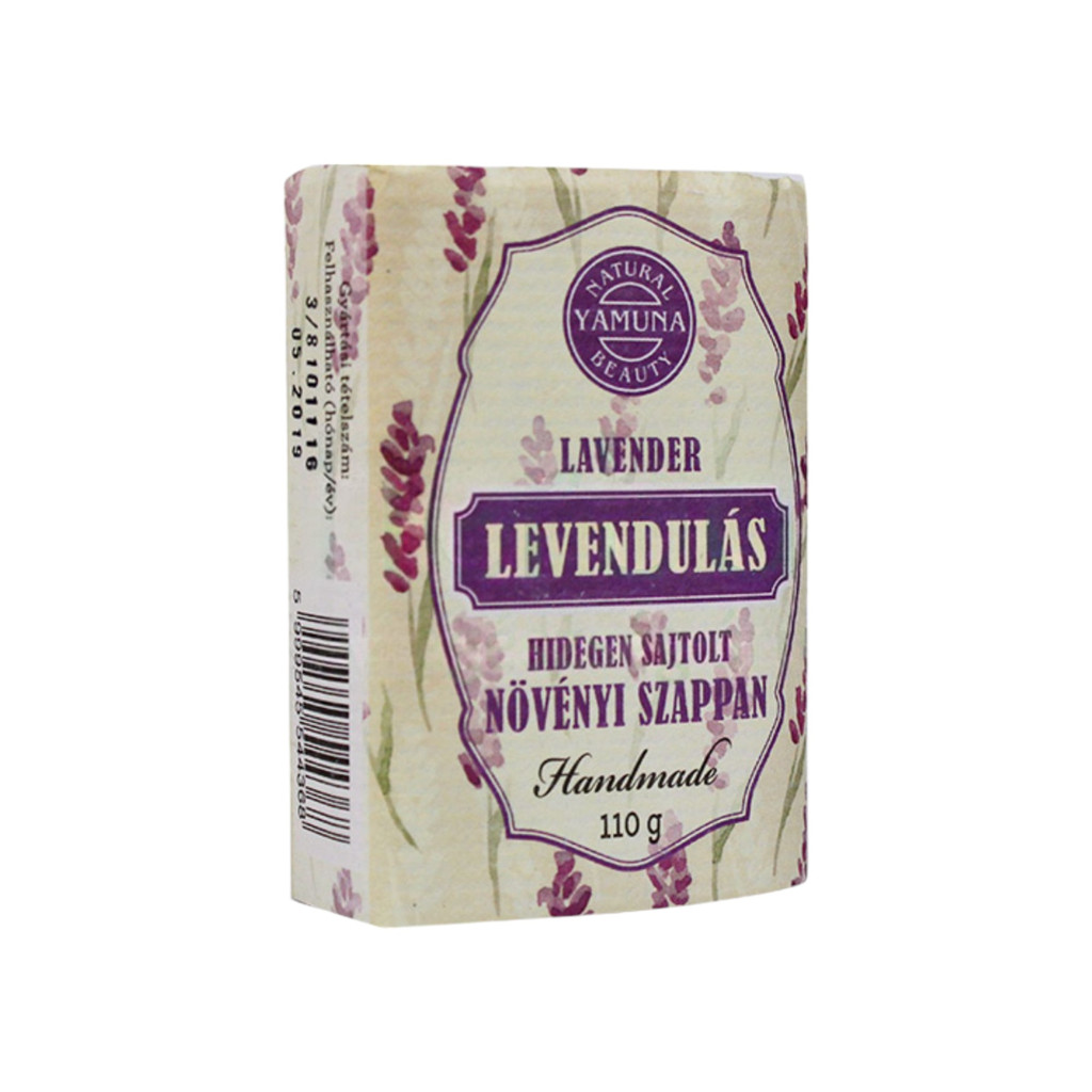 Naturalne mydło Yamuna z lawendą, 110 g