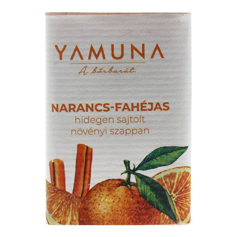 Přírodní mýdlo Yamuna pomeranč-skořice 110 g