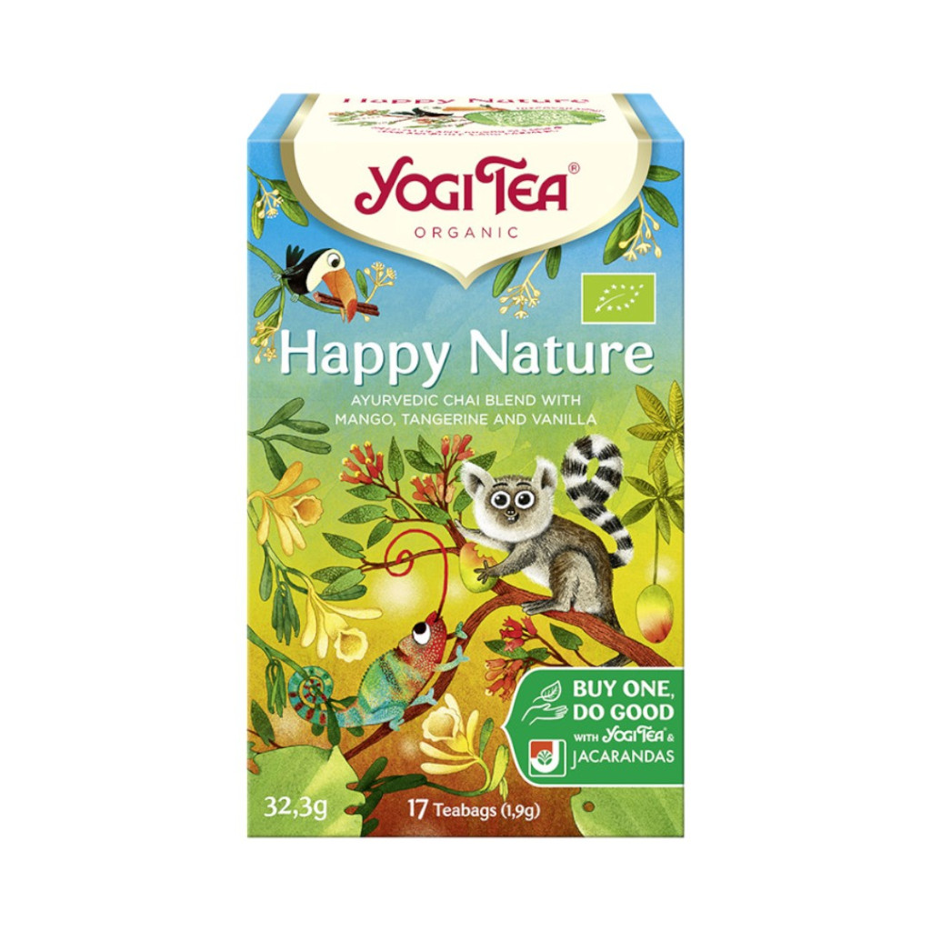 YOGI BIO HAPPY NATURE TEA 17 FILTER