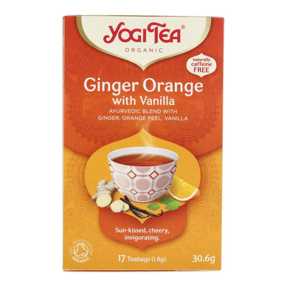 Yogi Bio Narancsos Gyömbér Tea 17 Filter