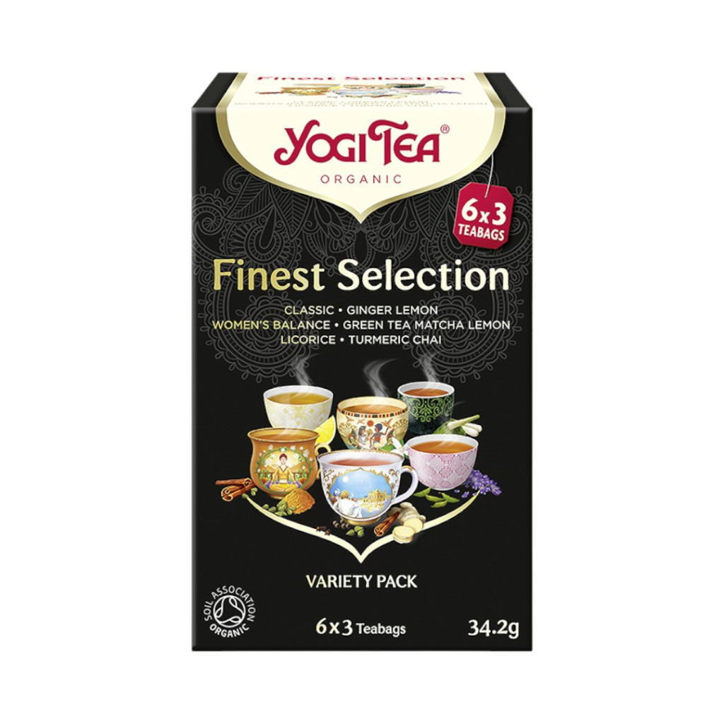 Yogi bio tea best seller válogatás 18x1,9g 34 g