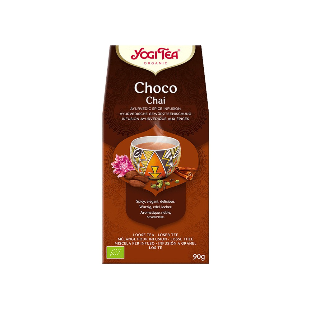 Yogi bio tea csokoládés szálas 90 g