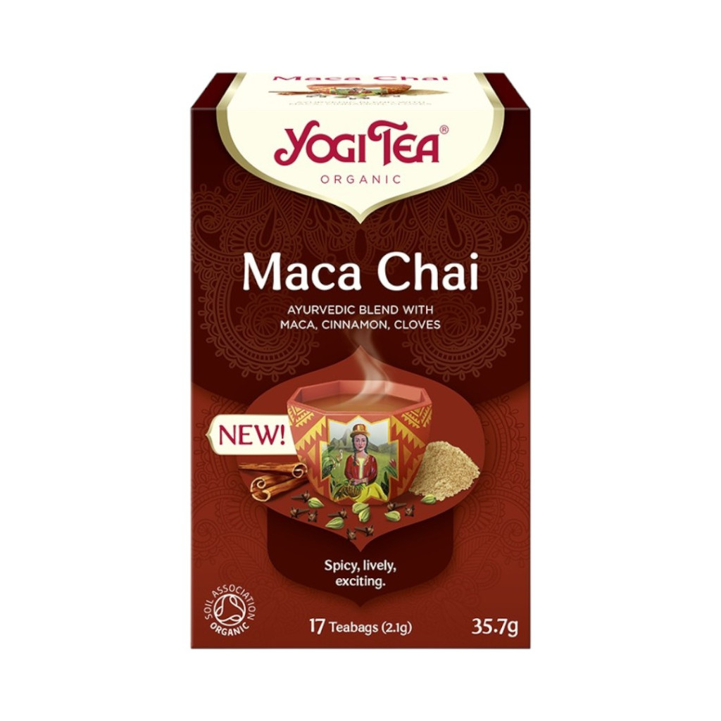 Yogi bio herbata z macą chai 17x2,1g 35,7 g