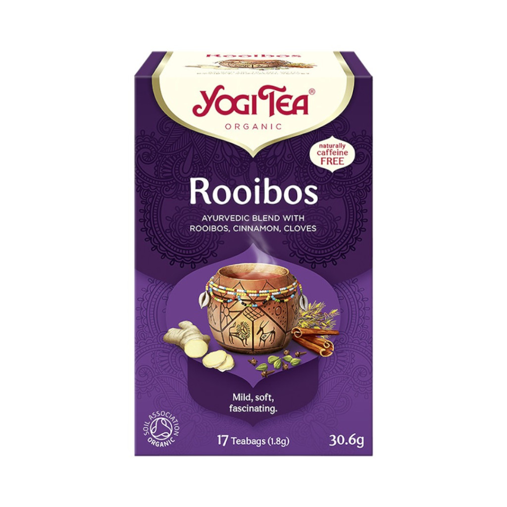 Yogi bio čaj s rooibosom 17x1,8g 31g