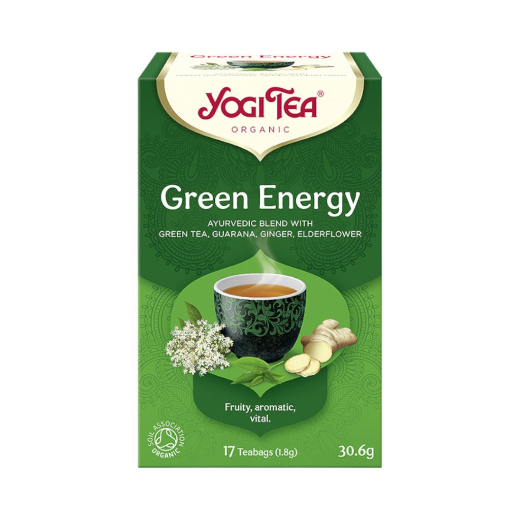 Yogi bio tea zöld energia 17x1,8g 31 g