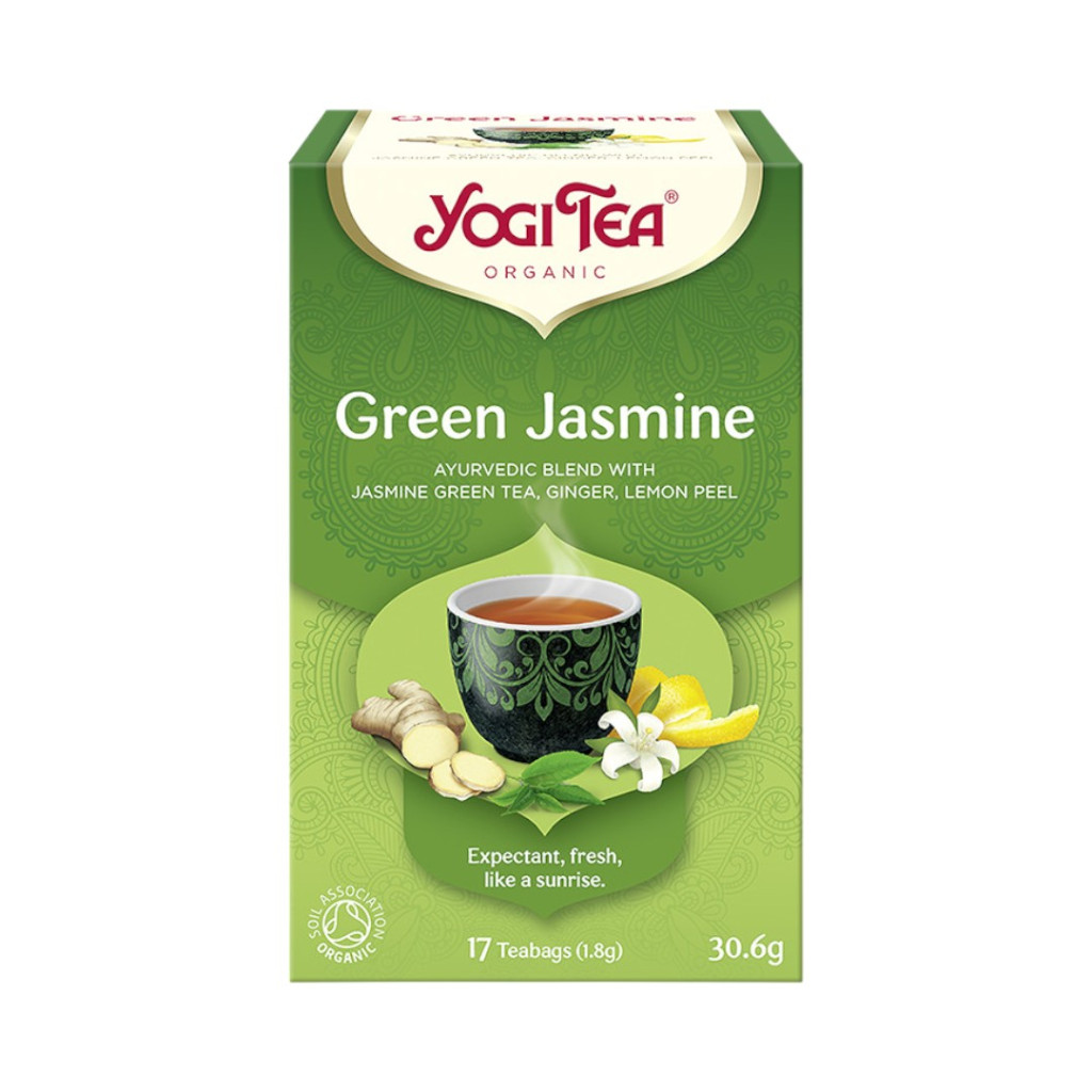 Yogi organic green jasmine tea 17x1.8g 31g