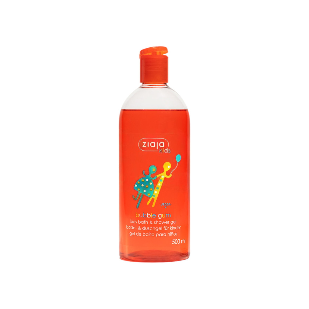 ZIAJA GYERMEK HAB- ÉS TUSFÜRDŐ RÁGÓGUMI ILLATTAL 500 ml